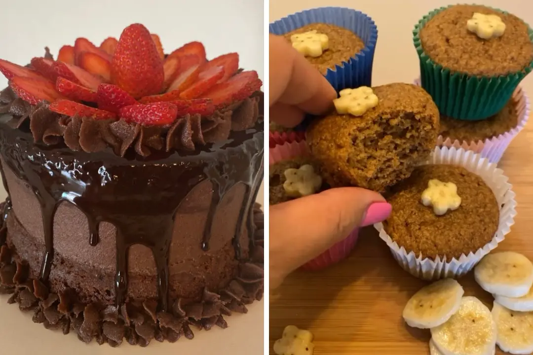 [Imagem de docinhos naturais em uma festa de bebê]